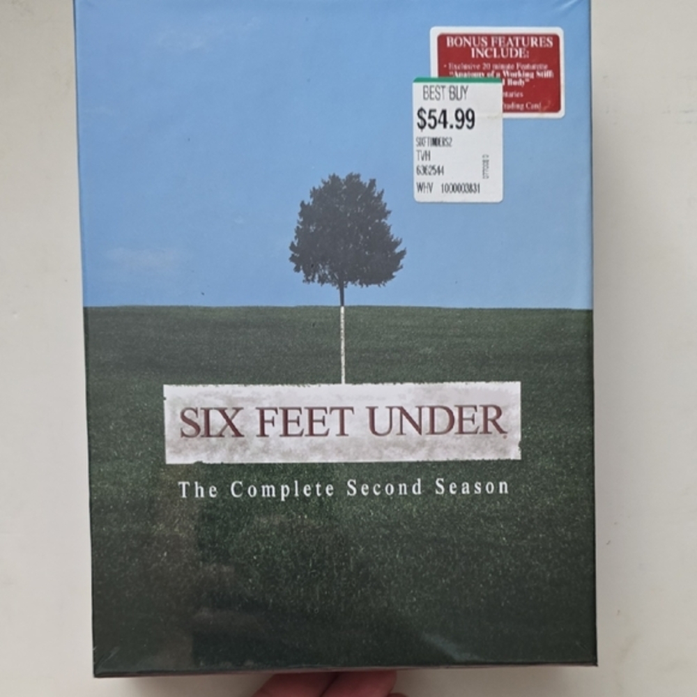 Six Feet Under: The Complete Second Season 5 Disk DVD Set FACTORY SEALED
